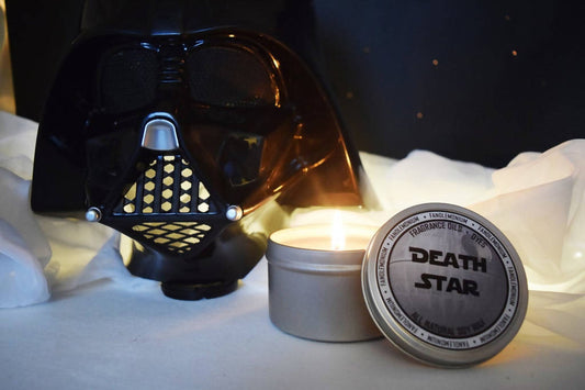 Death Star Tin Candle